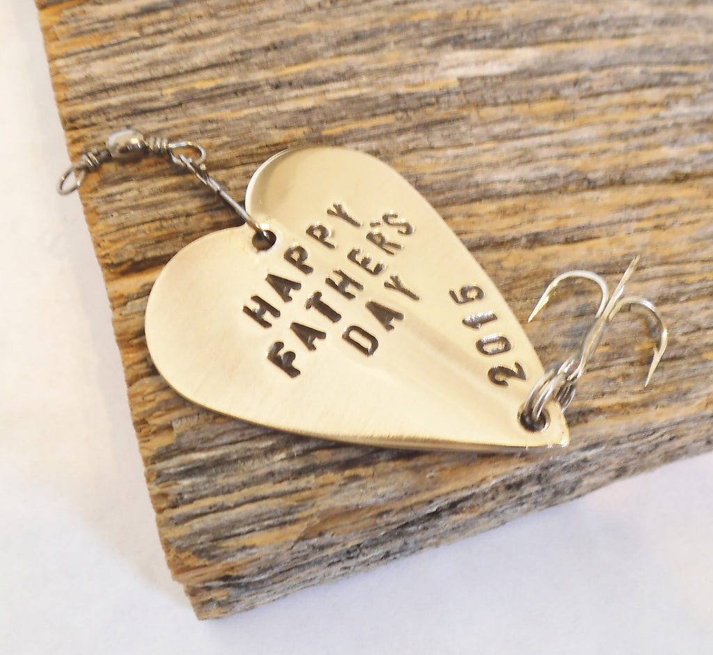 Mother's Day Gift Mom Happy Father's Day Gift for Dad Gift for Grandpa Personalized Fishing Lure From Kids to Daddy Husband Poppa Pops Mommy