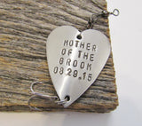 Mother of the Groom Gift from Bride to Mom on Wedding Day Mother's Keepsake Mother of the Bride Gift Fishing Lure for Her Mother in Law Gift