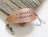 Homecoming Lure Custom Homecoming Dance Invitation to High School Dance Unique Promposal Idea for Him How to Ask Her to Prom Date 2015 Hook