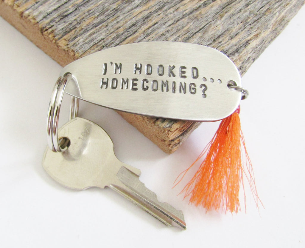 Homecoming Jewelry Teen Boy Homecoming Ask Keychain for Boyfriend Girl – C  and T Custom Lures