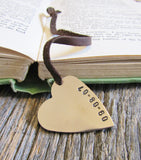 Personalized Bookmark Personalized Book Mark Personalized Anniversary Date Bookmark Personalized Bookmark for Man Personalized Bookmark Her
