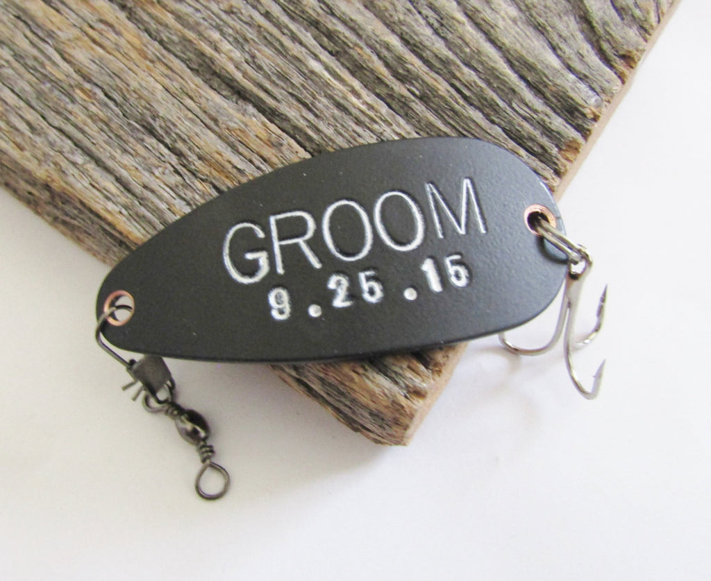 Unique Wedding Gift for Couple Son In Law Gift Idea Personalized Groom Gift Custom Bride Gift Fishing Theme Wedding Decoration One of a Kind