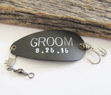 Unique Wedding Gift for Couple Son In Law Gift Idea Personalized Groom Gift Custom Bride Gift Fishing Theme Wedding Decoration One of a Kind