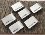 Set of 6 Groomsmens Gift Money Clip Wedding Party Gift Idea Groom The Perfect Wedding Thank You Gift Great Personalized Christmas Wedding
