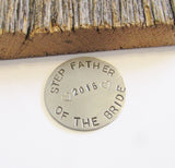 Gift for Step Father of the Bride Gift Golfing Ball Marker Stepfather of the Groom Golf Lover Gift Wedding Gift Stepdad from Daughter In Law