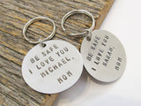 Keychain Sweet 16 Gift for Daughter 16th Birthday Gift for Son Graduation Gift for Child Christmas Gift for Kids Keychain Hand Stamped Gifts