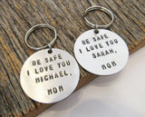 Keychain Sweet 16 Gift for Daughter 16th Birthday Gift for Son Graduation Gift for Child Christmas Gift for Kids Keychain Hand Stamped Gifts