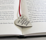Fairy Tale Wedding Bookmark for Her Baby Shower Gift And They Lived Happily Every After Bookmark Bridal Shower Favor Friends Bookmarker Wife