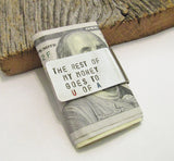 Money Clip Dad from Daughter Fathers Day Money Clip Credit Card Holder University of Arizona Dad U of A Gift for Parent College Student Gift