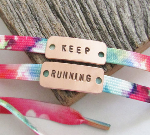 Inspirational Quote Shoe Lace Tag Keep Focus Golf Shoe Tags Set of
