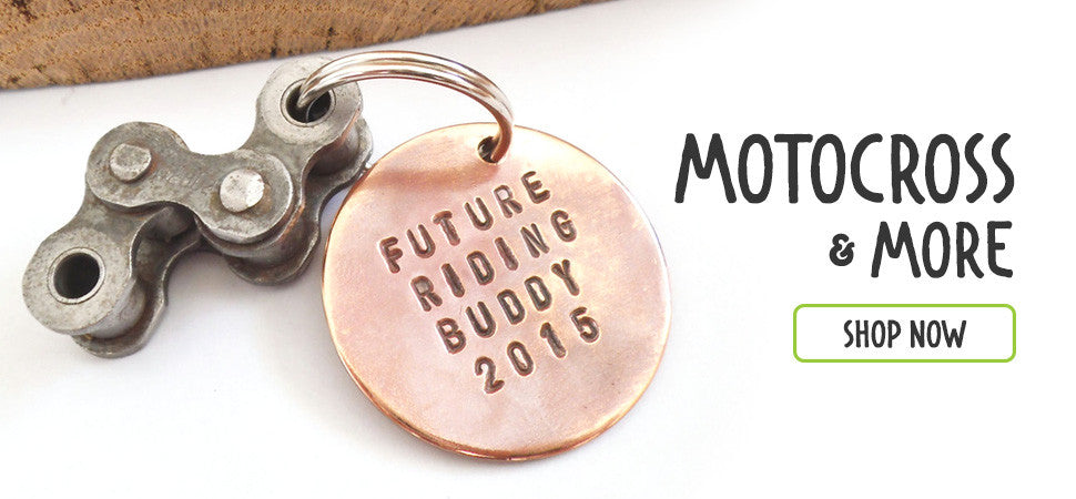 Motocross Custom Keychains and Personalized Gifts
