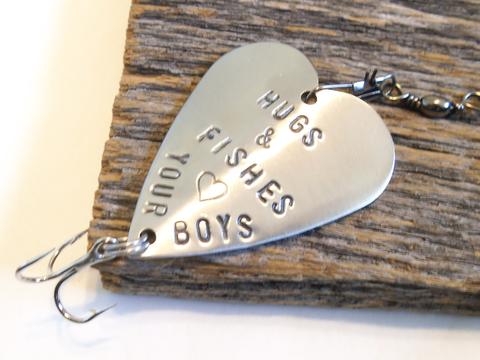Hugs & Fishes - Personalized Fishing Lure